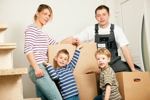 Man and van service helping with a business move in Hackney