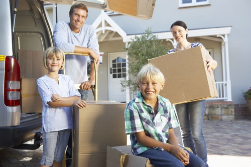 Local van service supporting a move in Hackney