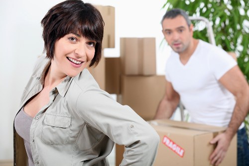 Careful packing and loading for a Hackney relocation
